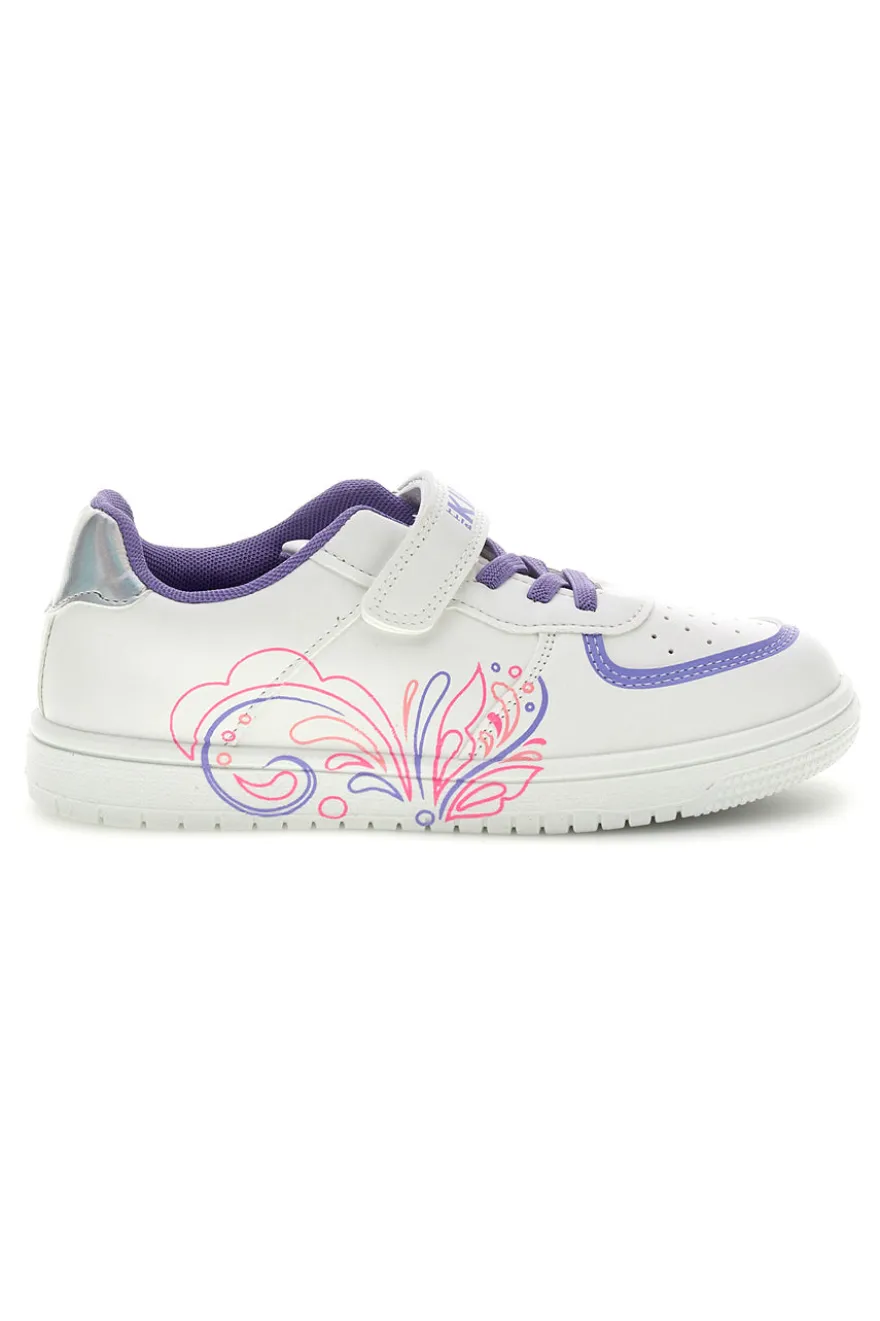 Sneakers bianca Pitt kids PK1871C