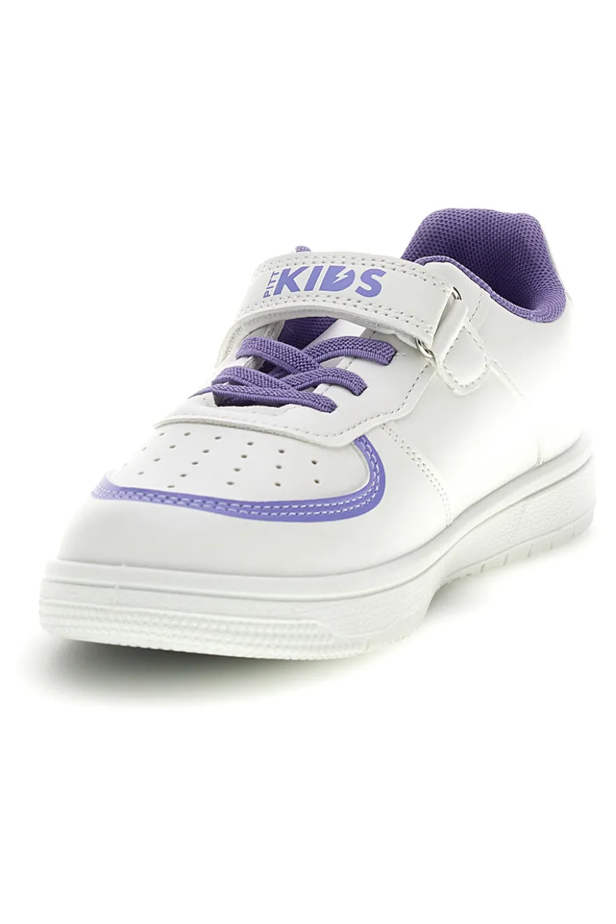Sneakers bianca Pitt kids PK1871C
