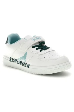 Sneakers bianca Pitt kids PK1871B