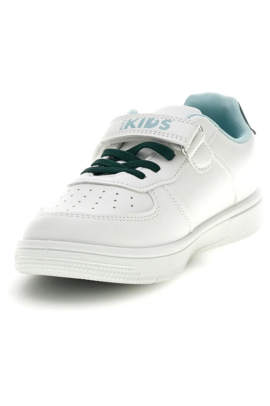 Sneakers bianca Pitt kids PK1871B