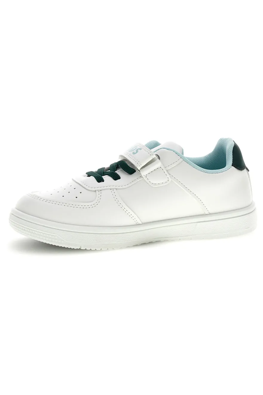 Sneakers bianca Pitt kids PK1871B