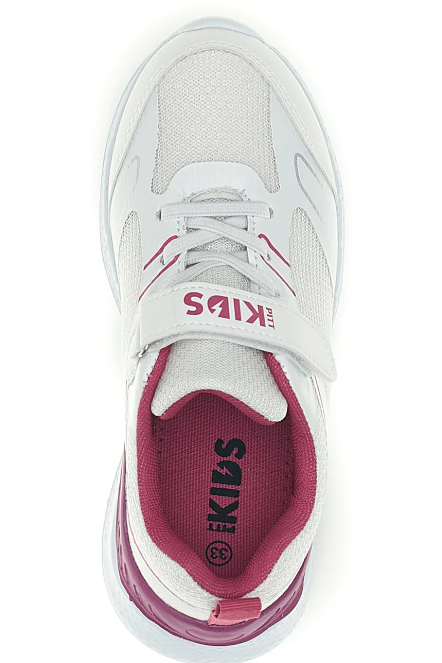 Sneakers bianca Pitt kids PK6857C