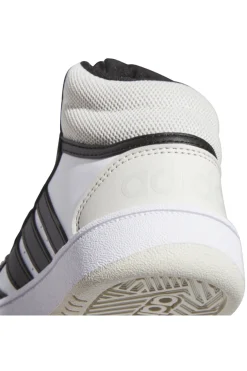 Sneakers bianche alte con lacci Adidas HOOPS 3.0 MID K