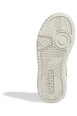 Sneakers bianche alte con lacci Adidas HOOPS 3.0 MID K