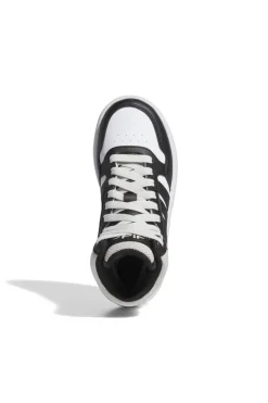 Sneakers bianche alte con lacci Adidas HOOPS 3.0 MID K