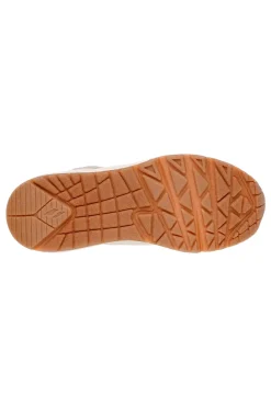 Sneakers bianche alte con collo in maglia Skechers Uno Gen1 Darling Daze