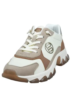 Sneakers Bianche Beige e Cuoio Bagatt D45AJL015569