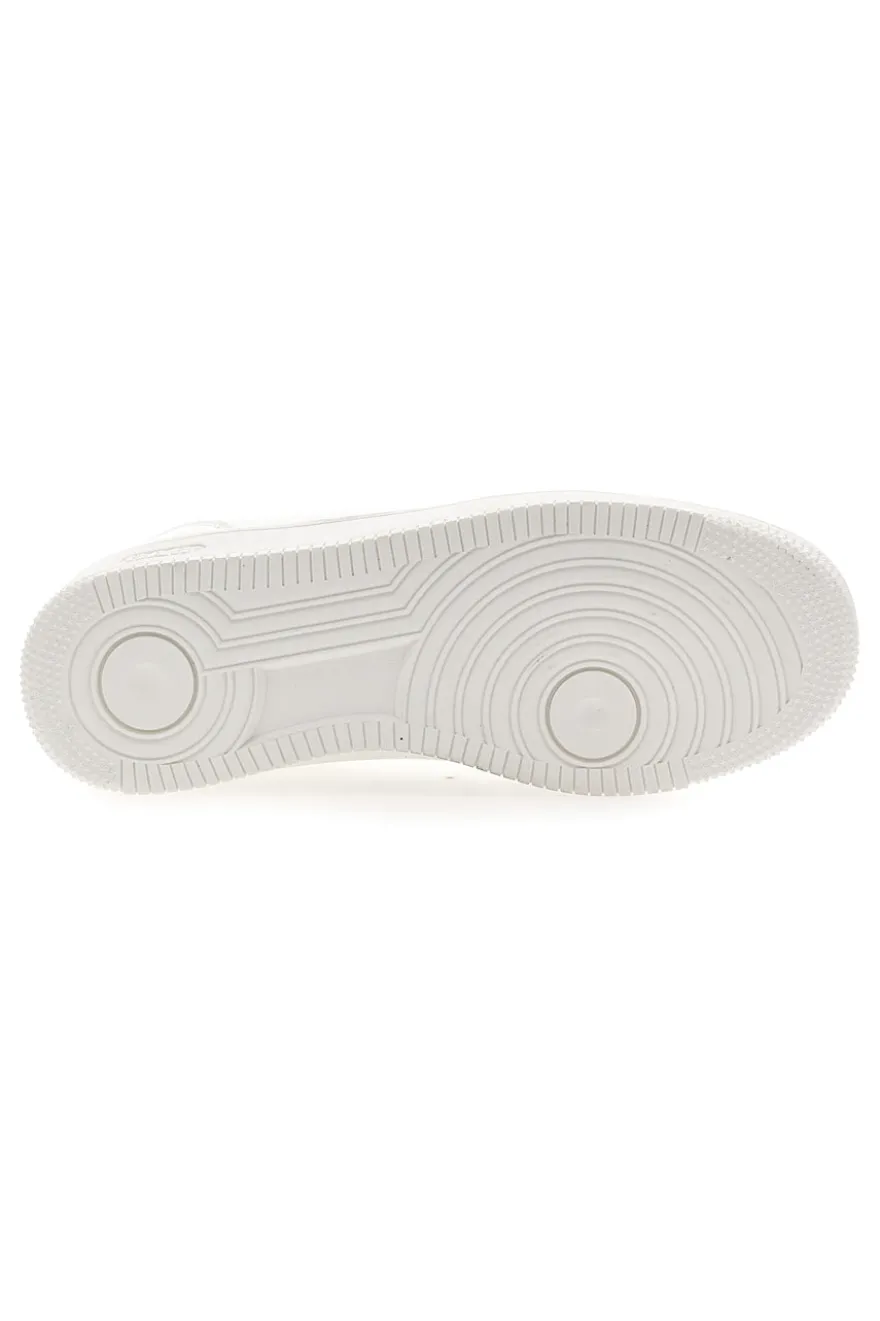 Sneakers Bianche Blu Gas Kevin