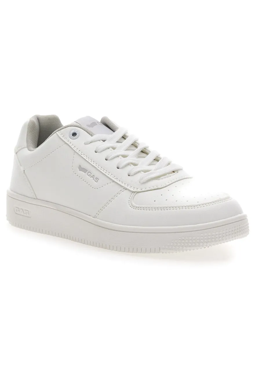 Sneakers Bianche Blu Gas Kevin