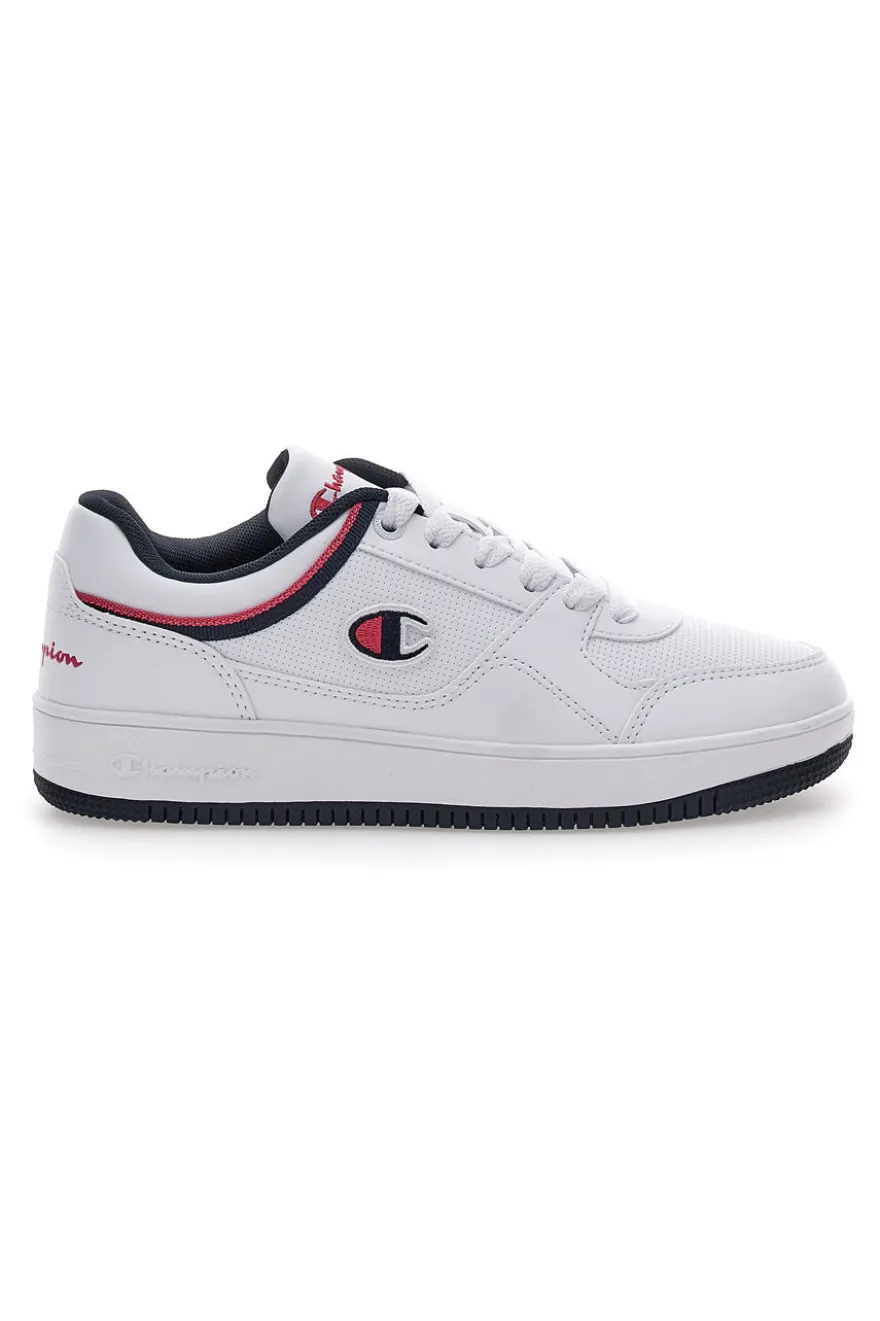 Sneakers Bianche Casual con Lacci Champion Rebound Low
