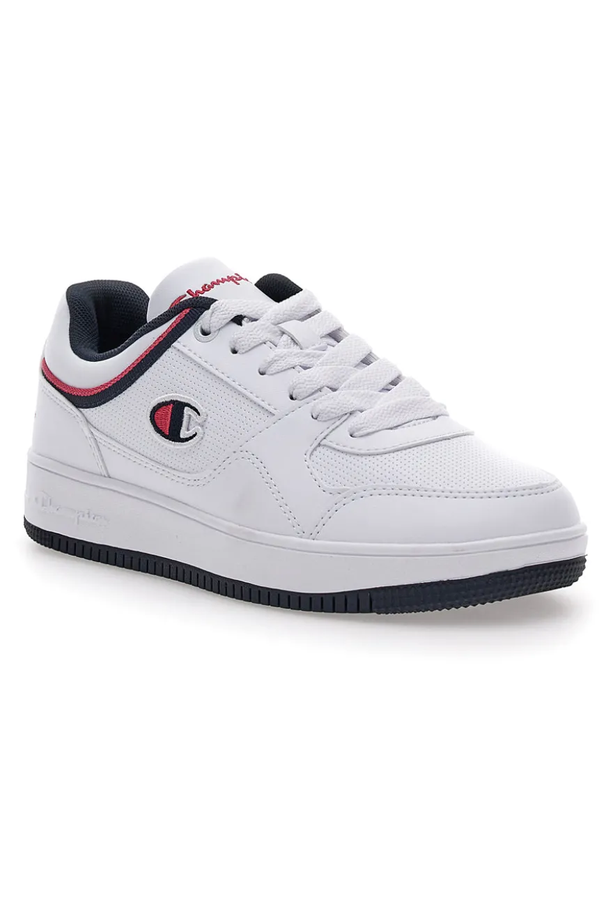 Sneakers Bianche Casual con Lacci Champion Rebound Low