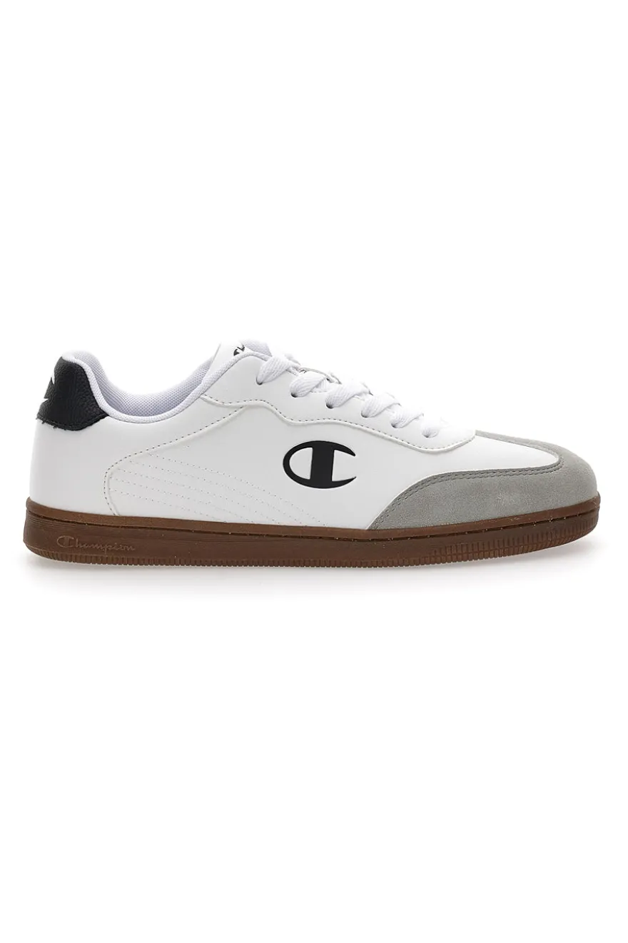 Sneakers Bianche Champion Prestige Mix Material