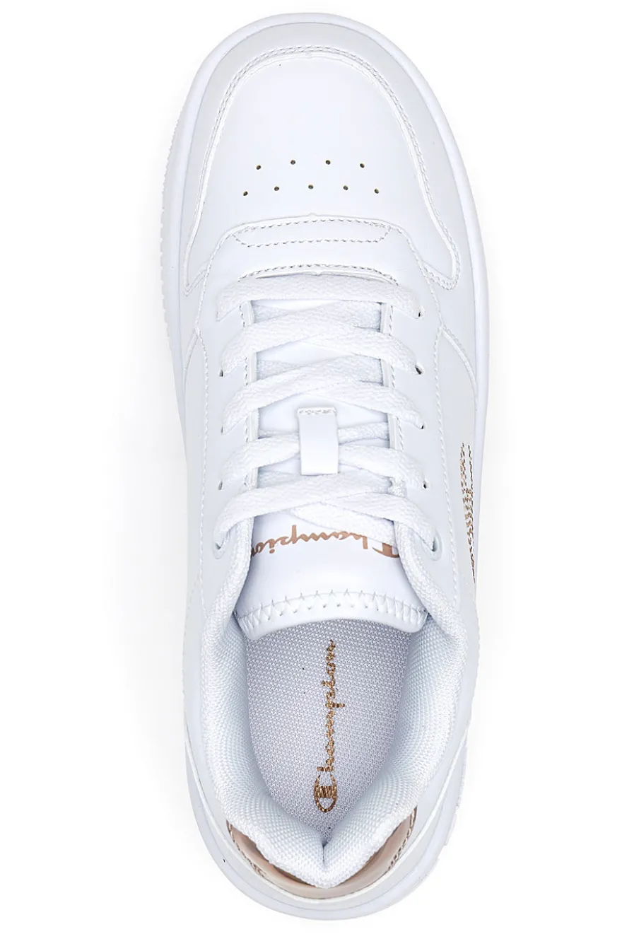 Sneakers Bianche Champion Rebound Platform Glitter