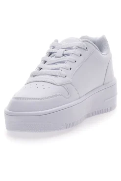 Sneakers Bianche Champion Rebound Platform Glitter