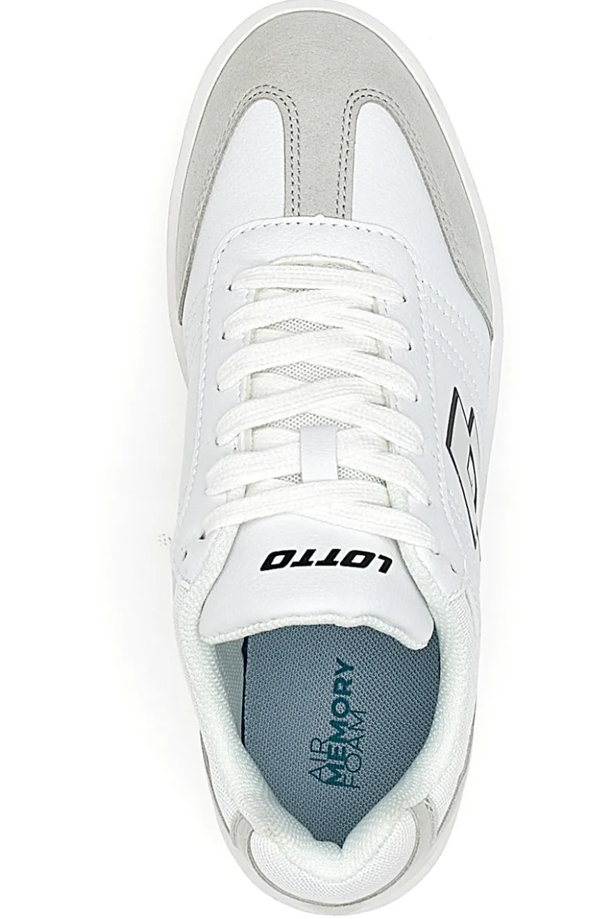 Sneakers Bianche Con Air Memory Foam Lotto Equipo AMF