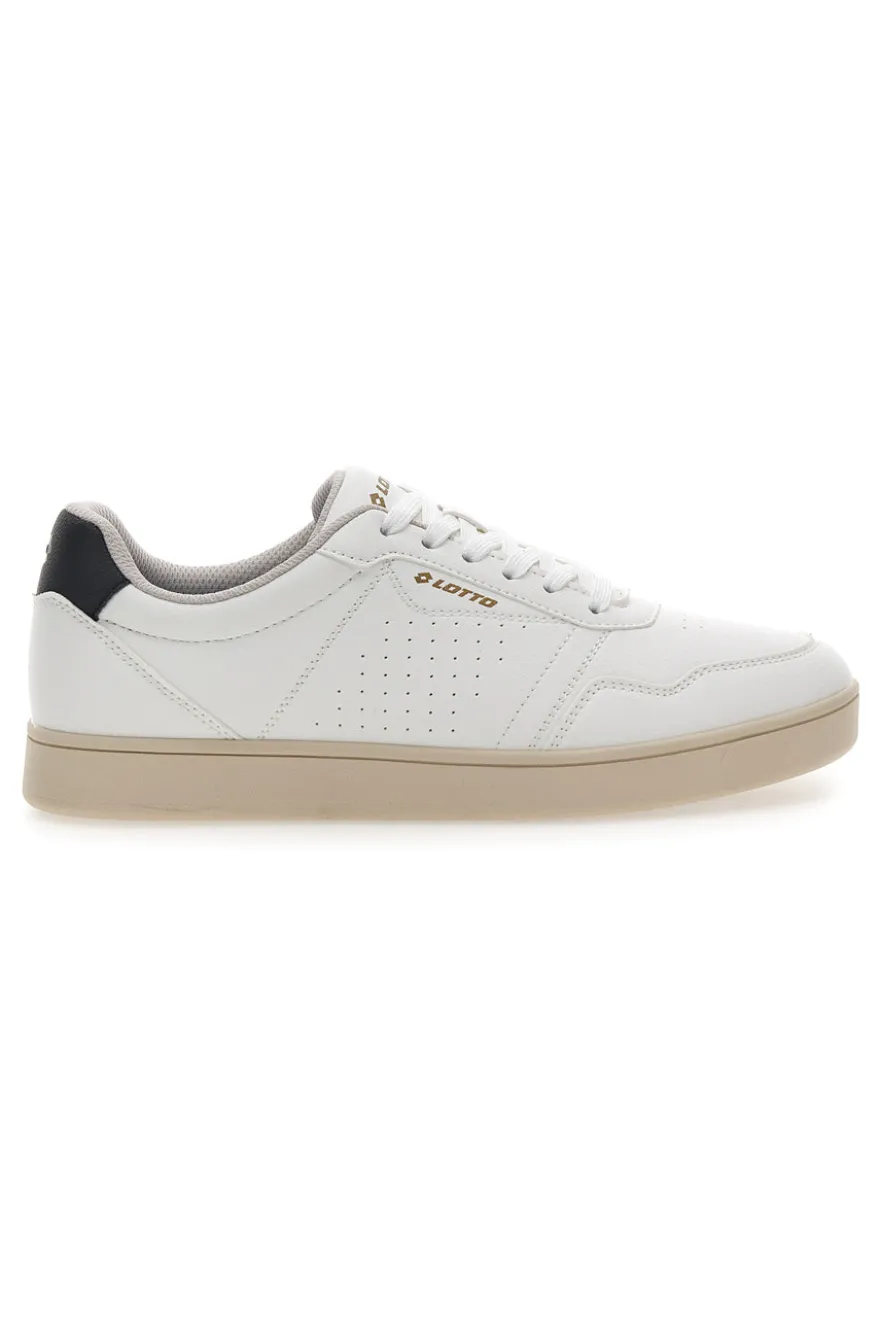 Sneakers Bianche Con Air Memory Foam Lotto Amf II Pu