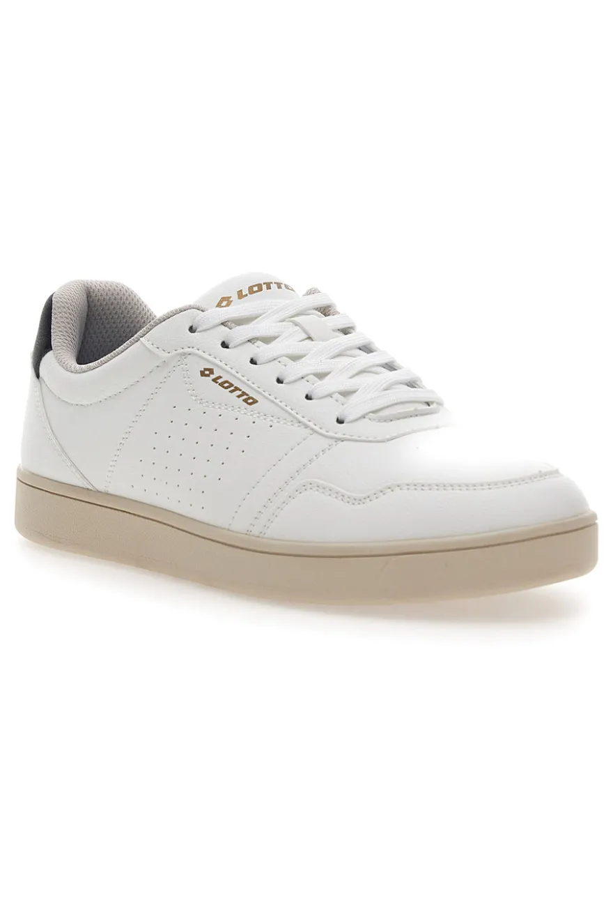 Sneakers Bianche Con Air Memory Foam Lotto Amf II Pu