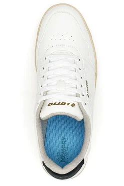 Sneakers Bianche Con Air Memory Foam Lotto Amf II Pu