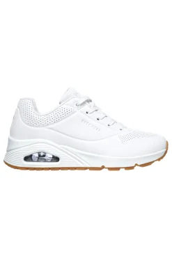 Sneakers Bianche Con Air-Cooled Memory Foam Skech-Air Skechers Uno Stand on Air