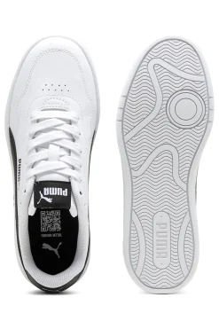 Sneakers Bianche con Bande Nere PUMA COURT LALLY JR