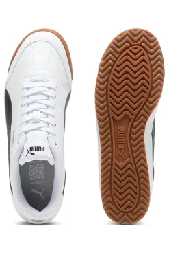Sneakers bianche con banda nera Puma Turino II 39745202