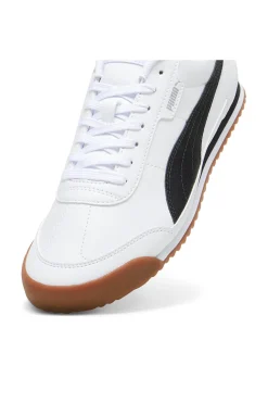 Sneakers bianche con banda nera Puma Turino II 39745202