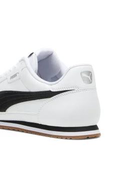 Sneakers bianche con banda nera Puma Turino II 39745202
