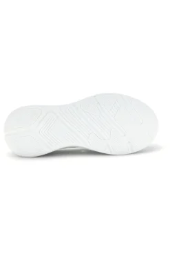 Sneakers Bianche con brillantini in tessuto traforato Canguro CA1206
