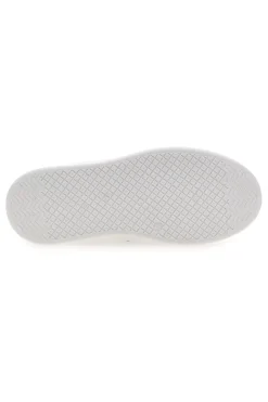 Sneakers bianche con charm gioiello e fondo alto Laura Biagiotti 9622M