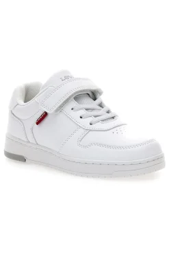Sneakers bianche con chiusura a strappo Levi's Kick SE