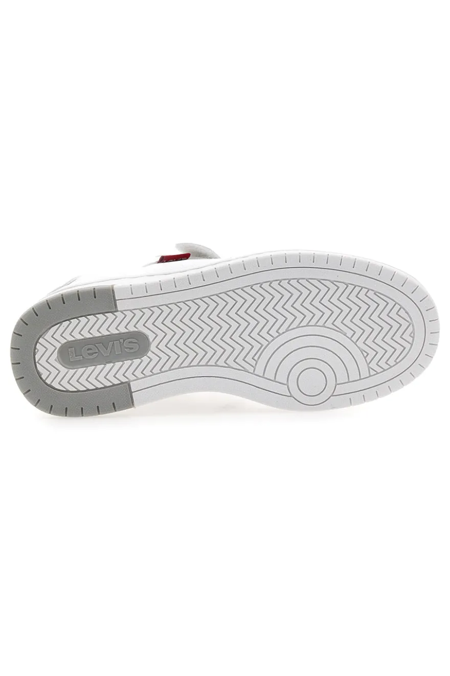 Sneakers bianche con chiusura a strappo Levi's Kick SE