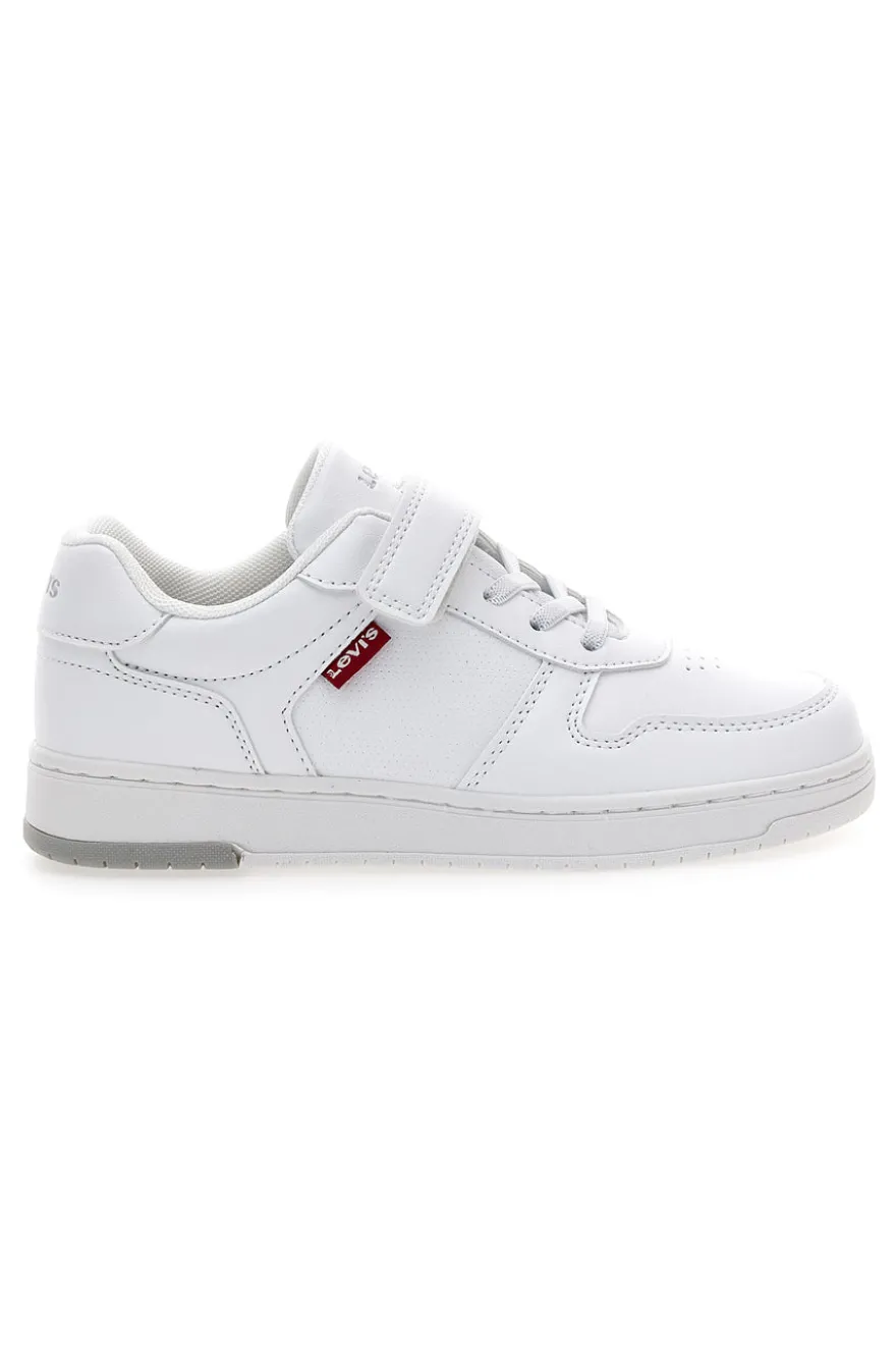 Sneakers bianche con chiusura a strappo Levi's Kick SE