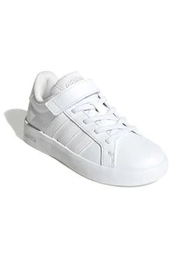 Sneakers bianche con chiusura a strappo Adidas Grand Court 3.0 El C