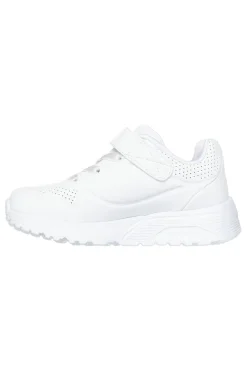 Sneakers bianche con cuori multicolor Skechers Uno Lite Love Levitate