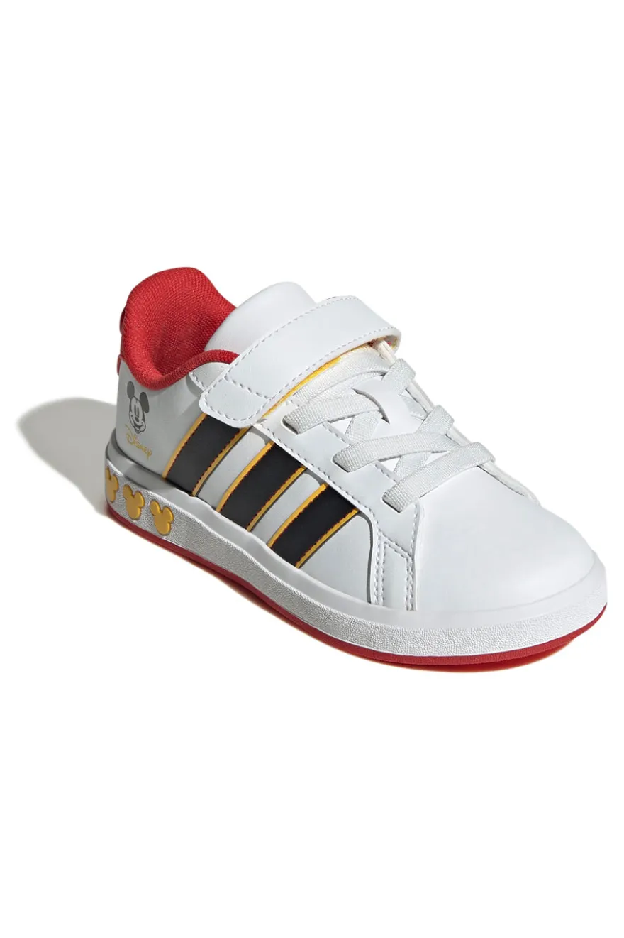 Sneakers bianche con dettagli Topolino Grand Court Mickey EL K Adidas