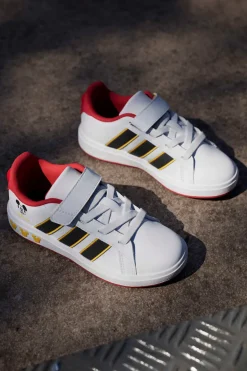 Sneakers bianche con dettagli Topolino Grand Court Mickey EL K Adidas