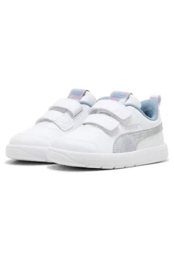 Sneakers bianche con dettagli iridescenti Puma Courtflex V3 SpaceBelle VInf