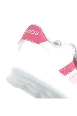 Sneakers bianche con dettagli rosa e suola Bubblecomfy Adidas Breaknet 3.0 CF I