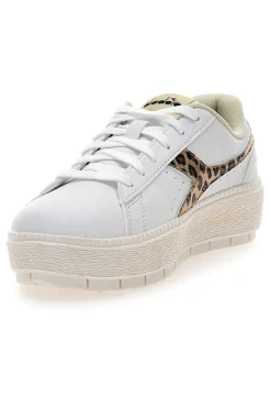 Sneakers bianche con dettaglio animalier Diadora Jace Jungle
