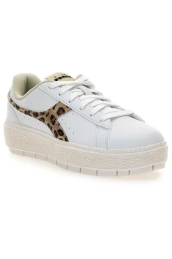 Sneakers bianche con dettaglio animalier Diadora Jace Jungle