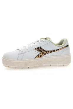 Sneakers bianche con dettaglio animalier Diadora Jace Jungle
