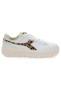 Sneakers bianche con dettaglio animalier Diadora Jace Jungle