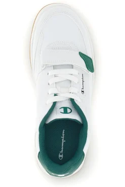 Sneakers bianche con dettagli verdi Champion Rs25 U Gs