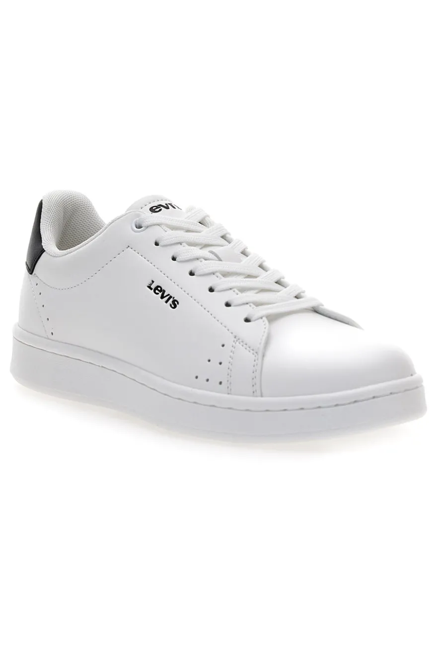 Sneakers bianche con dettaglio nero Levi's Unity