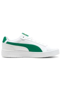Sneakers bianche con dettagli verdi PUMA Court Classico