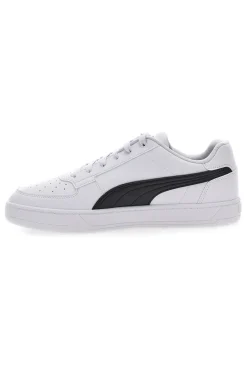 Sneakers bianche con dettagli neri e logo dorato Puma Caven 2