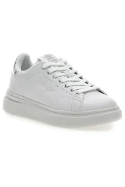 Sneakers bianche con dettagli argentati Cotton belt LONDON 3.0