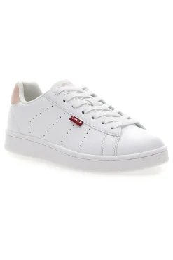 Sneakers Bianche con Dettaglio Posteriore Rosa LEVI'S AVENUE