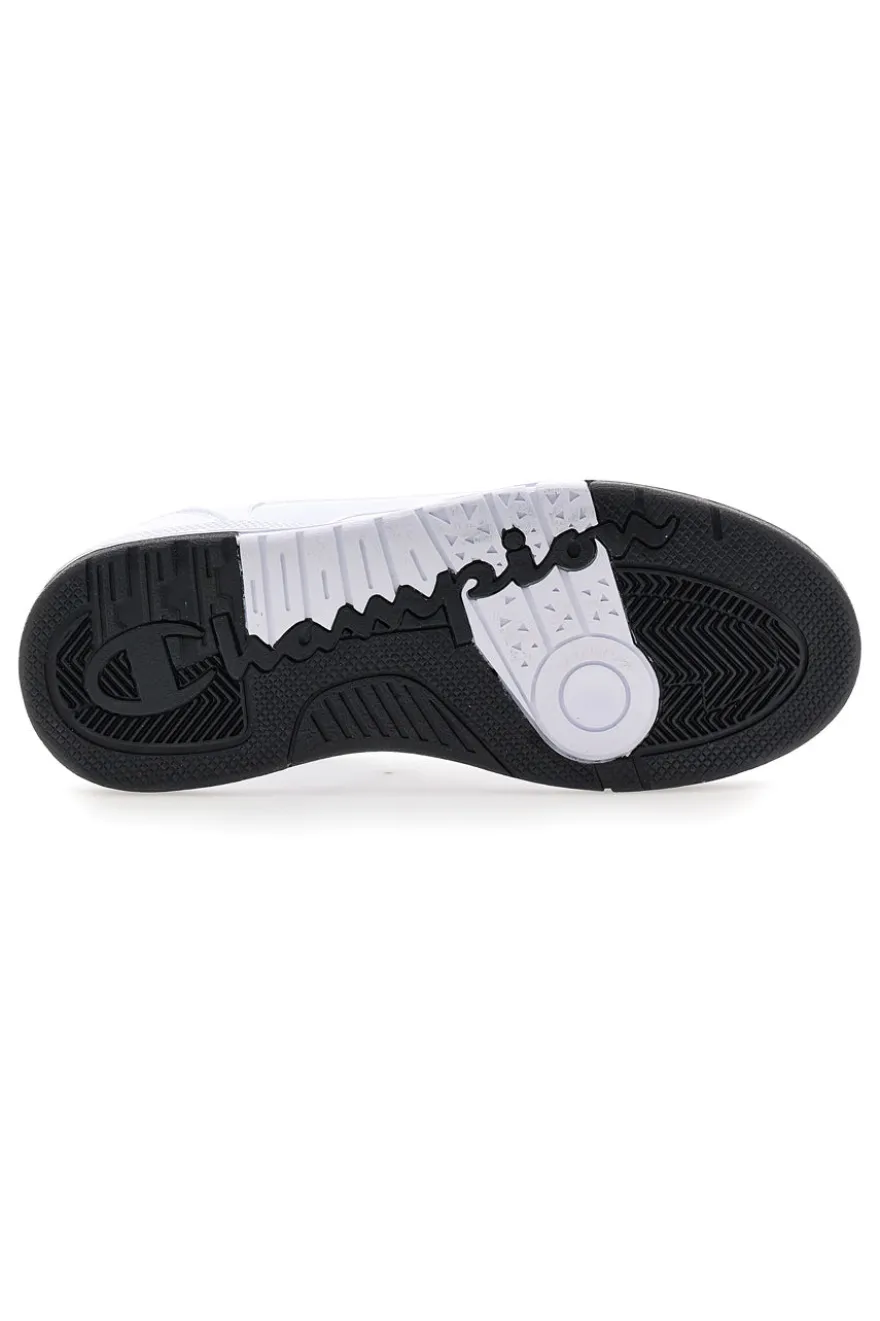Sneakers bianche con dettagli verde e nero Champion RD18 HERITAGE LOW