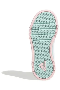 Sneakers bianche con dettagli pastello in materie sintetiche Adidas Tensaur Sport 2.0 K